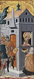 Blas: Altarpiece, Iglesia de San Blas, Anento, Aragon, Spain