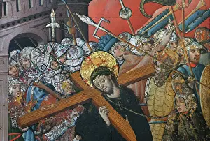 Blas: Altarpiece, Iglesia de San Blas, Anento, Aragon, Spain