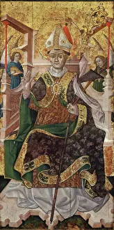 Blas: Altarpiece, Iglesia de San Blas, Anento, Aragon, Spain