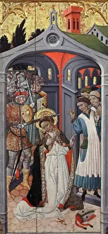 Blas: Altarpiece, Iglesia de San Blas, Anento, Aragon, Spain