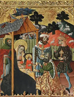 Blas: Altarpiece, Iglesia de San Blas, Anento, Aragon, Spain