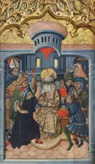 Blas: Altarpiece, Iglesia de San Blas, Anento, Aragon, Spain