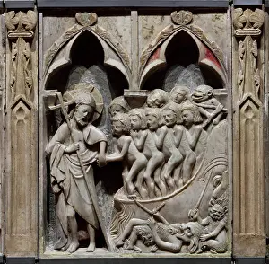 Bernat: Altarpiece relief, Museu Episcopal de Vic, Vic