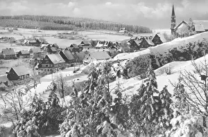 Altenberg: Altenberg in the Ore Mountains, 1938