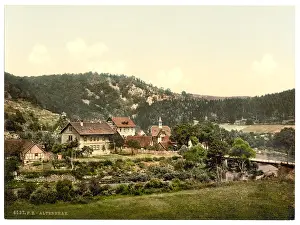 Hartz: Altenbrak from the west, Hartz, Germany