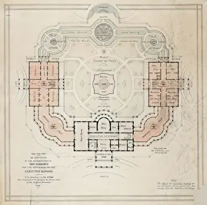 Alterations: Alterations to the Executive Mansion, for Mrs. Benjamin Harr