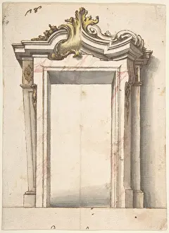 Alternate: Two Alternate Designs for a Doorway, ca. 1730?60