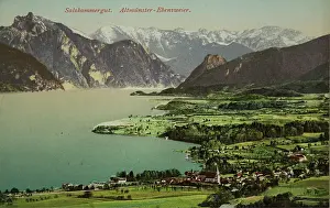 Traunsee: Altmunster ? Ebenzweier at Traunsee. 1925