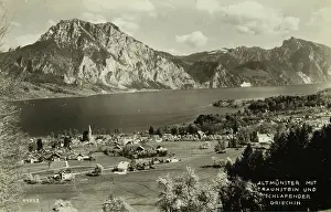 Traunstein: Altmunster with Traunstein and Sleeping female