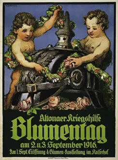 Kaiserhof: Altonaer Kriegshilfe Blumentag