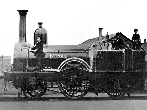 Altrincham: Altrincham Railway Engine early 1900s