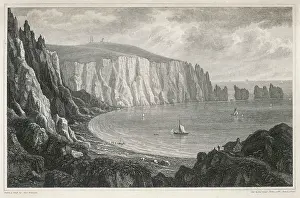 Alum: ALUM BAY, ISLE OF WIGHT