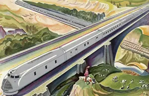 Railroads: Aluminum Streamliner