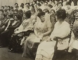 Updos: Alva Belmont, seated second from right, ?