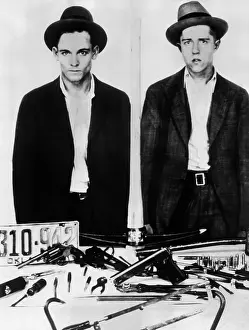 Mugshots: Alvin Karpis (right) at the time of his ?