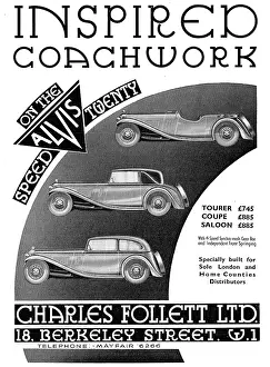 Coachwork: Alvis Speed Twenty - Inspired Coachwork