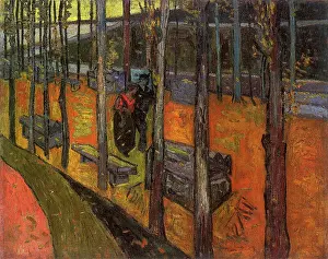 Alyscamps: Alyscamps, by Van Gogh