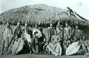 Frere: Amabaca warriors, c. 1894/5