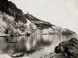 Promontory: Amalfi from the Mediterranean Sea