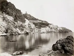 Amalfi: Amalfi from the sea, Italy