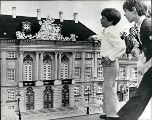Margarethe: Amalienborg Palace, model made in Lego pieces
