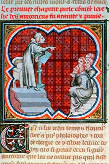 Nationale: Amalric of Bena preaching. (Amaury de BEune, Amaury