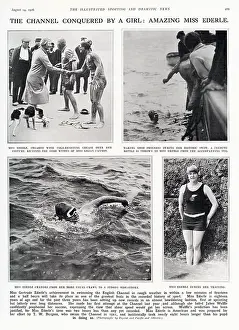 Iln - Consolidated Archive Holdings Ltd: Amazing Gertrude Ederle swims the Channel