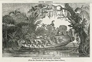 Journeying: On the Amazon River c. 1825