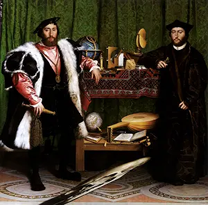 Ambassadors: The Ambassadors, by Holbein