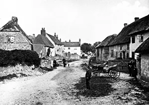Amberley: Amberley School Road early 1900s
