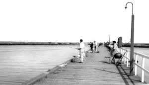 Amble: Amble, the Pier c1965
