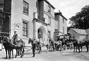 Kirkstone: Ambleside Coach to Kirkstone Pass early 1900s