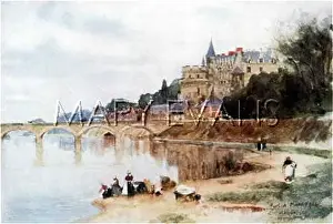 Washerwomen: AMBOISE/LOIRE 1918