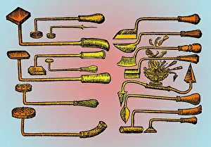 1580s: Ambroise Pare, Cautery Tools, 1585