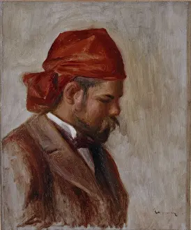 Ambroise: Ambroise Vollard in red scarf