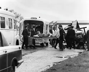 Medics: AMBULANCE/CAR ACCIDENT