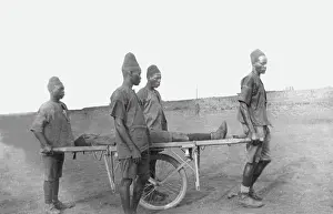 Ambulance: Ambulance drill, Tembo Camp, Kenya, WW1