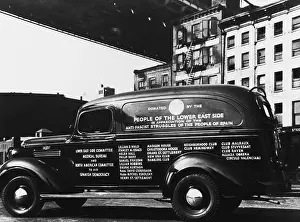 Anti Fascist: Ambulance, late 1930s, NYC