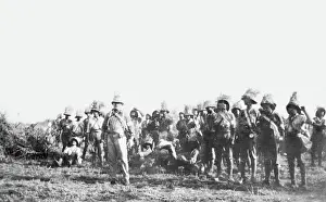 Ambulance: Ambulance team near Salaita, German East Africa, WW1