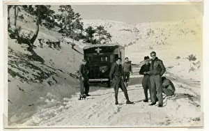 Teruel: Ambulance Tom on way to Teruel Front