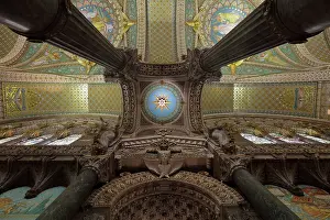 19me: ambulatory in the Basilica Notre Dame de Fourviere