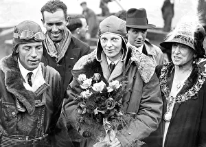 Earhart: Amelia Earhart and Wilmer Stultz, Southampton