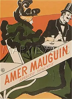 Aperitif: AMER MAUGIN ADVERT 1896