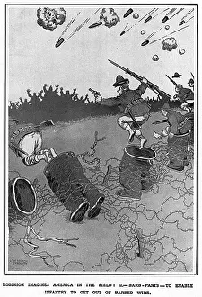 Barb: America in the Field by Heath Robinson, WW1