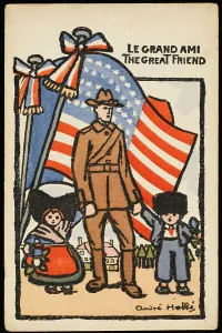 Personified: AMERICA LE GRAND AMI