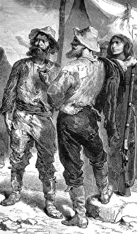 Prospecting: America. Montana miners