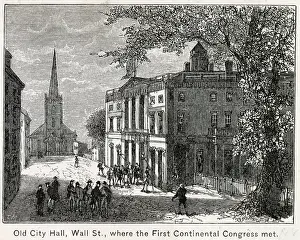 1774: America - Site Of First Continental Congress