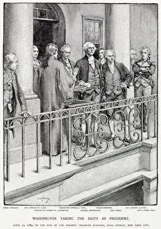 Swears: America - Washington Inaugurated