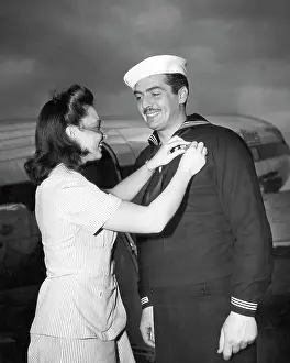 Juanita: American actor and Coast Guardsman Victor ?