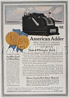 Adder: AMERICAN ADDING MACHINE